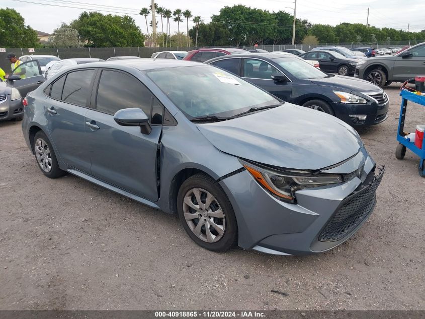 2020 TOYOTA COROLLA LE #3035069961