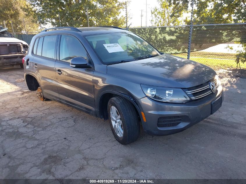 2016 VOLKSWAGEN TIGUAN S #2992828502