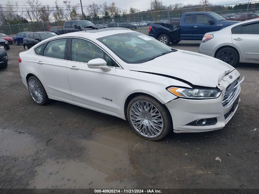 2013 FORD FUSION HYBRID SE #3037541525