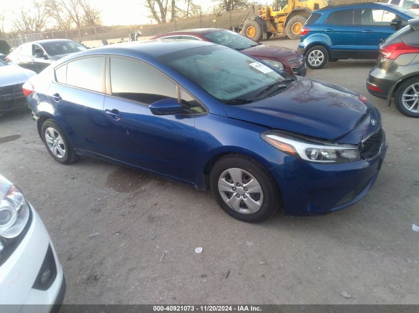 2017 KIA FORTE LX #3035081930