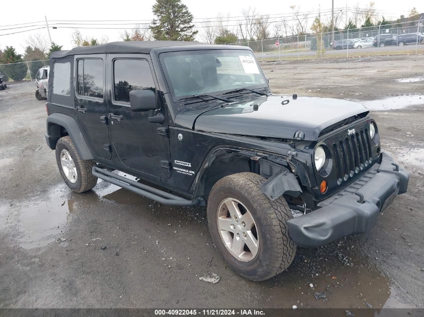 2013 JEEP WRANGLER UNLIMITED SPORT #3045353378