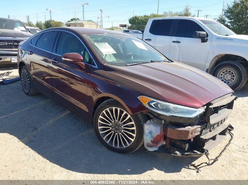 2017 FORD FUSION HYBRID TITANIUM #3042559805