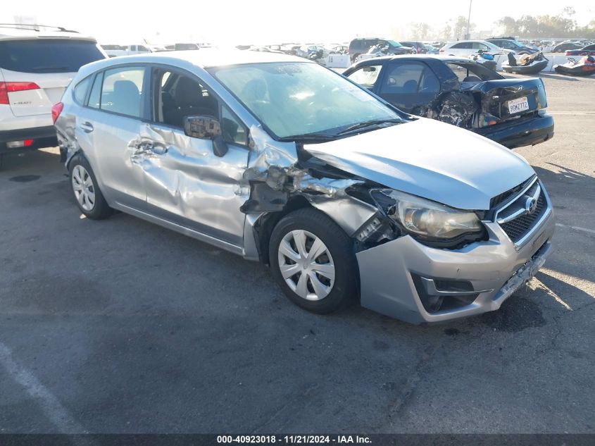 2015 SUBARU IMPREZA 2.0I #3035094003