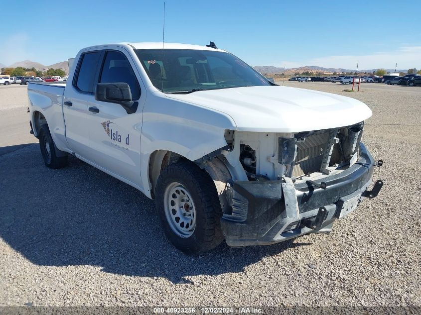 2020 CHEVROLET SILVERADO 1500 4WD  STANDARD BED WT #3035089040