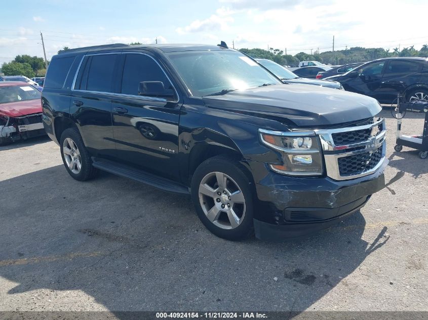 2016 CHEVROLET TAHOE LS #3035070083