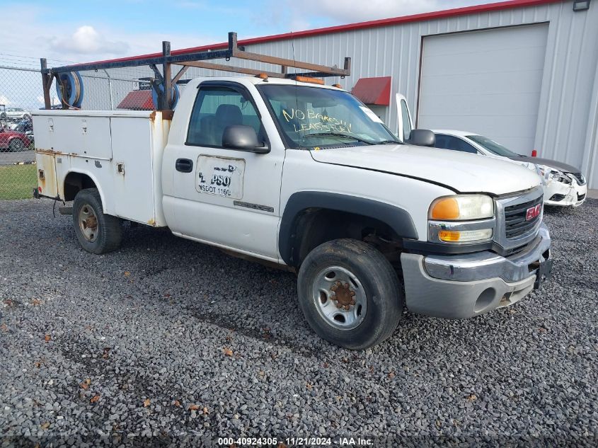 2004 GMC SIERRA C2500 HEAVY DUTY #3052074382