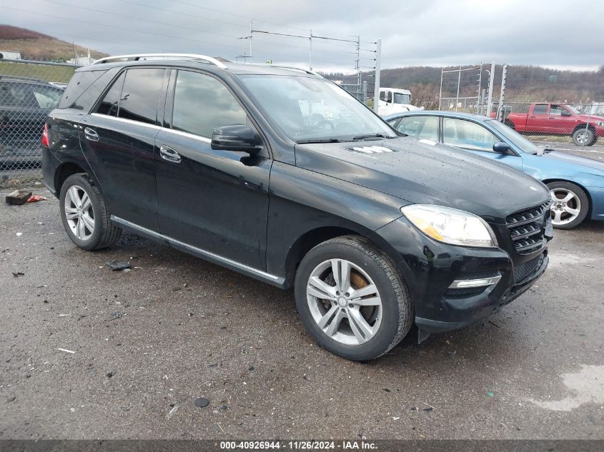 2015 MERCEDES-BENZ ML 350 4MATIC #3050078967