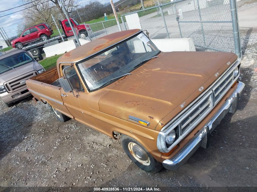 1971 FORD F100 #3035082061