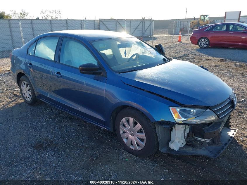 2016 VOLKSWAGEN JETTA 1.4T S #3035093735