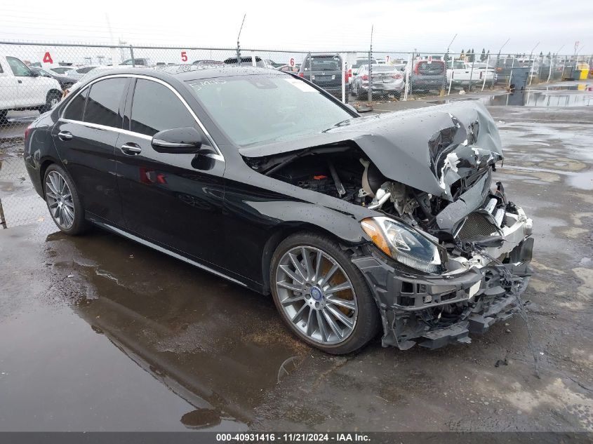 2017 MERCEDES-BENZ C 300 LUXURY/SPORT #3035093719