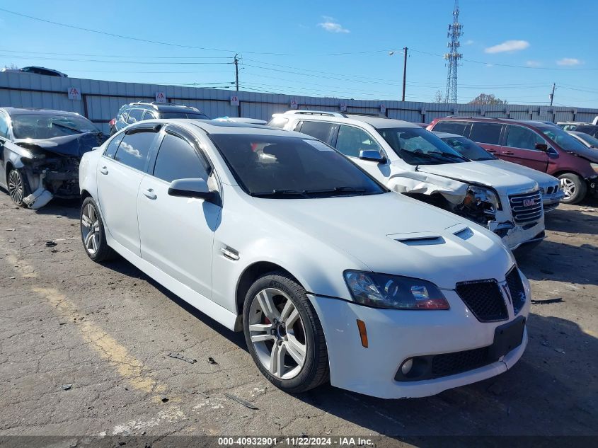 2009 PONTIAC G8 #3037540861