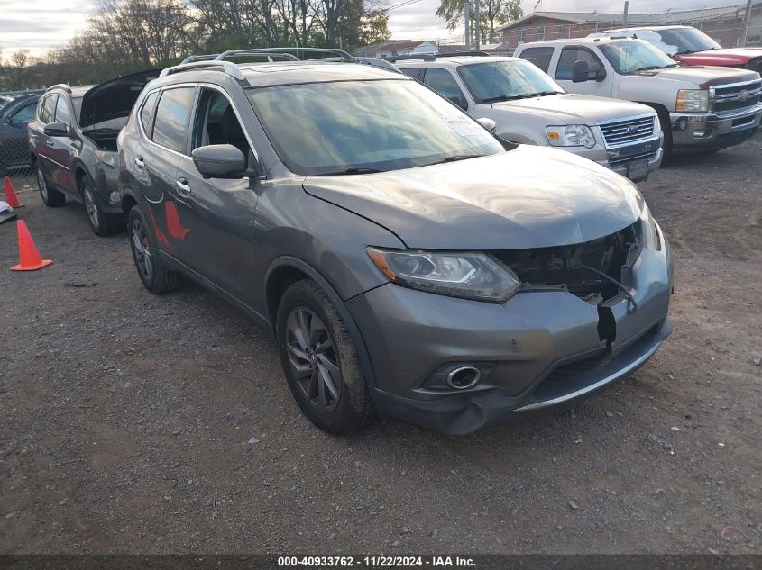 2016 NISSAN ROGUE SL #3035082193