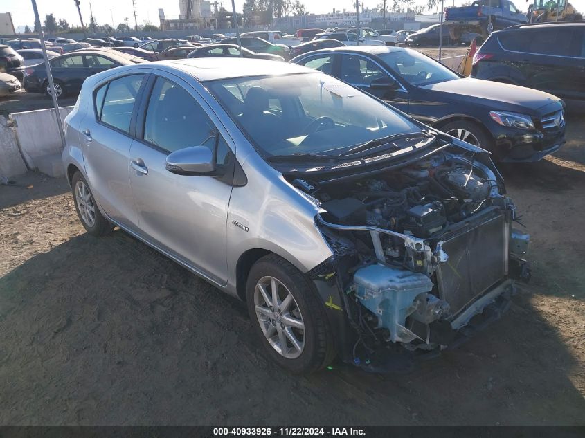 2012 TOYOTA PRIUS C FOUR #3034053691