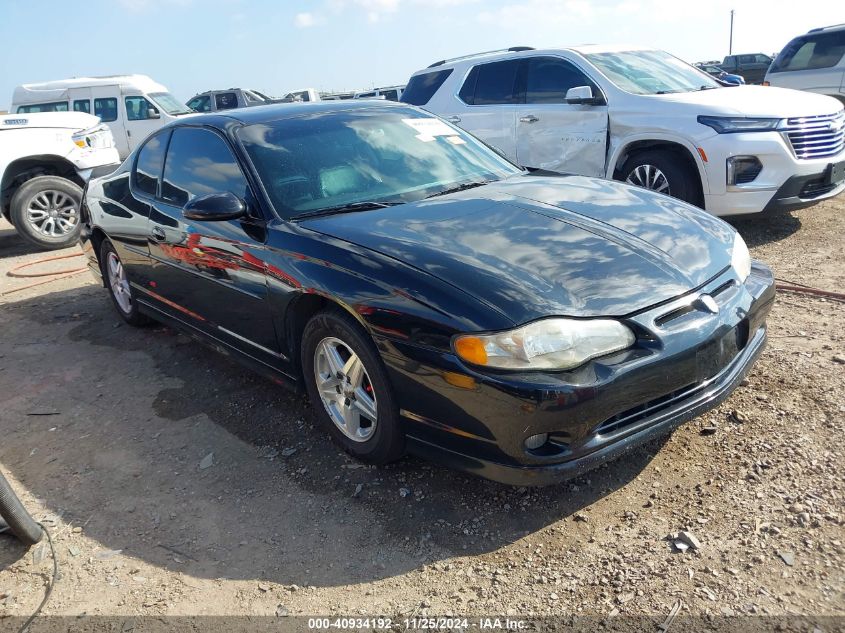 2001 CHEVROLET MONTE CARLO SS #3056471313