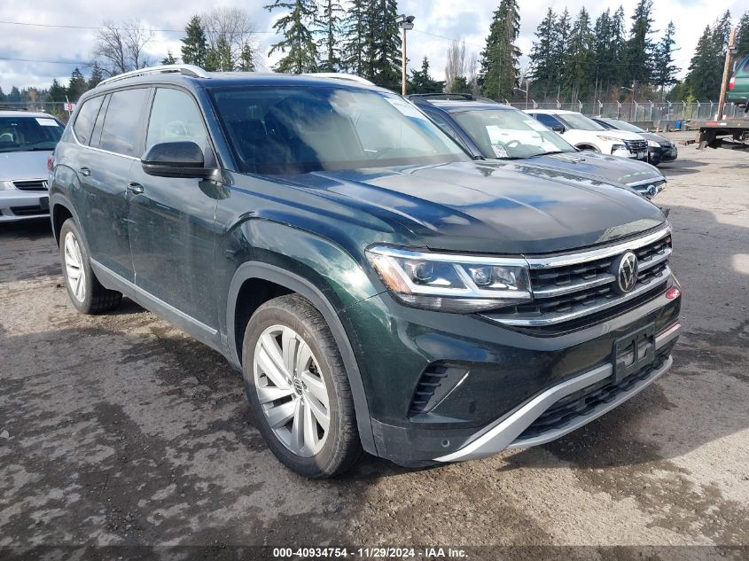 2021 VOLKSWAGEN ATLAS 3.6L V6 SEL #3035093672