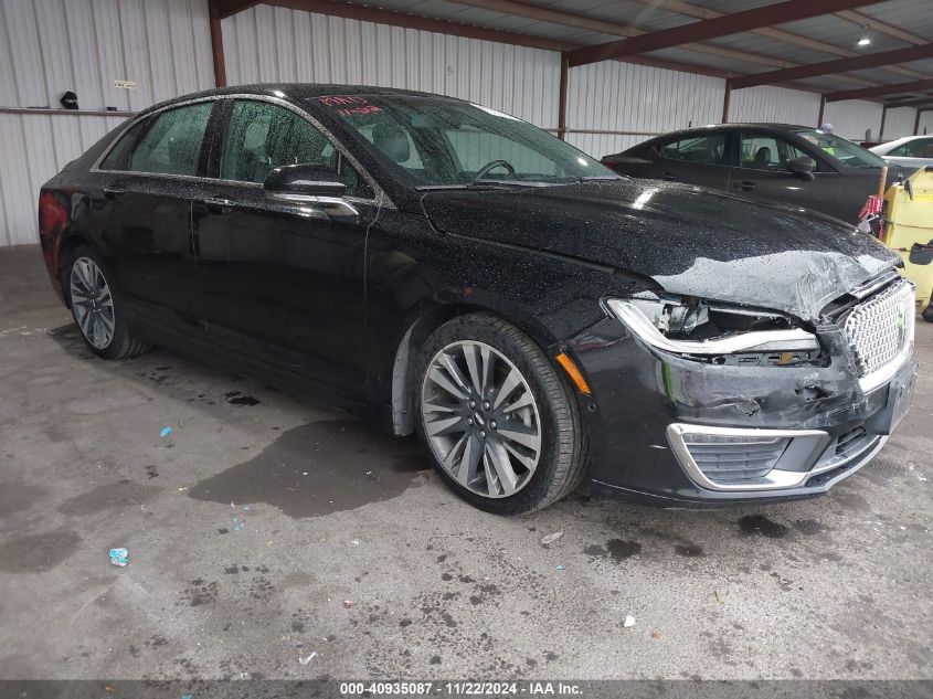 2017 LINCOLN MKZ HYBRID RESERVE #3035093664