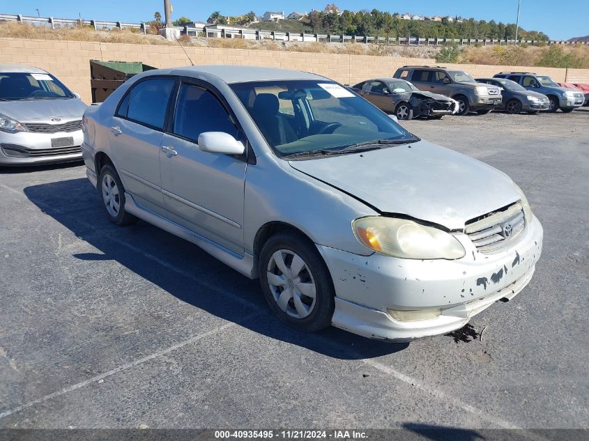 2003 TOYOTA COROLLA S #3035093644