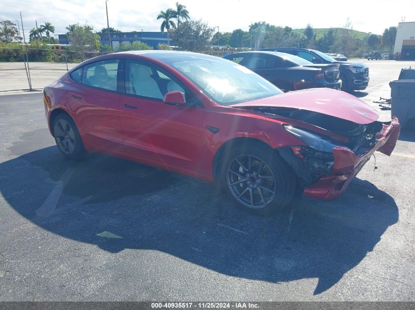 2023 TESLA MODEL 3 REAR-WHEEL DRIVE #3034052920