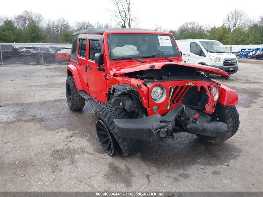 2017 JEEP WRANGLER UNLIMITED SAHARA 4X4 #3042567947