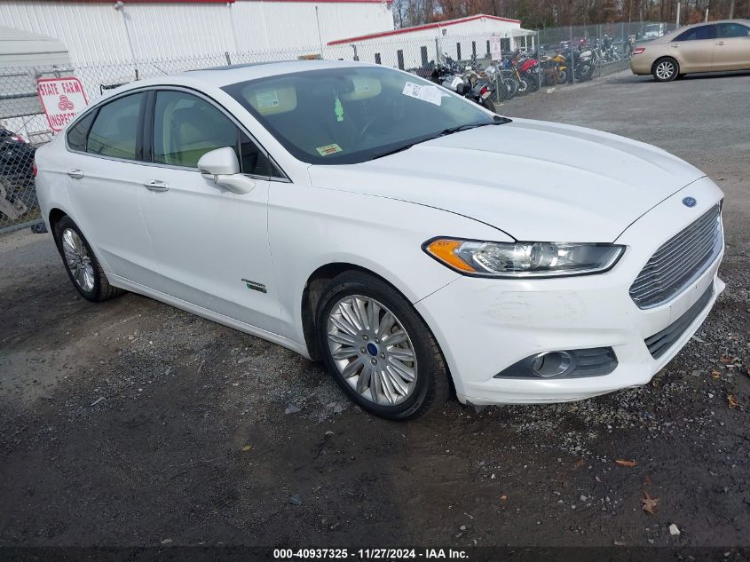 2016 FORD FUSION ENERGI SE LUXURY #3037540719