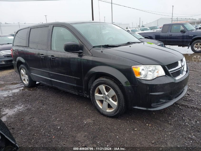 2013 DODGE GRAND CARAVAN SE #3005343533