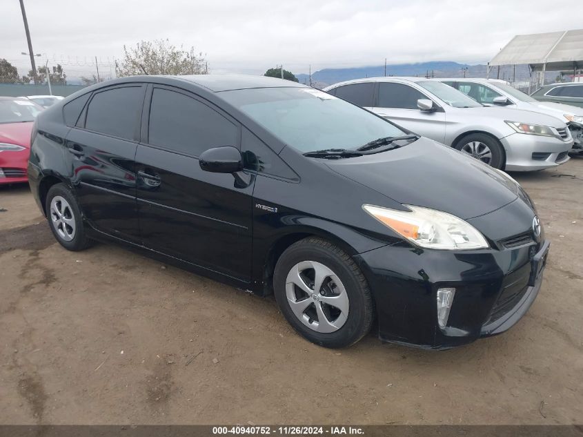 2012 TOYOTA PRIUS FOUR #3035093618