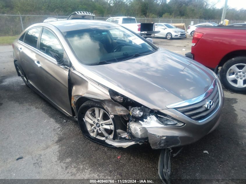 2014 HYUNDAI SONATA GLS #3053062217