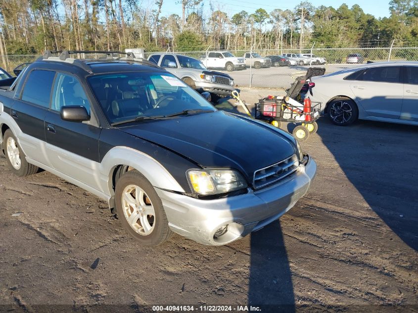 2003 SUBARU BAJA #3037540429