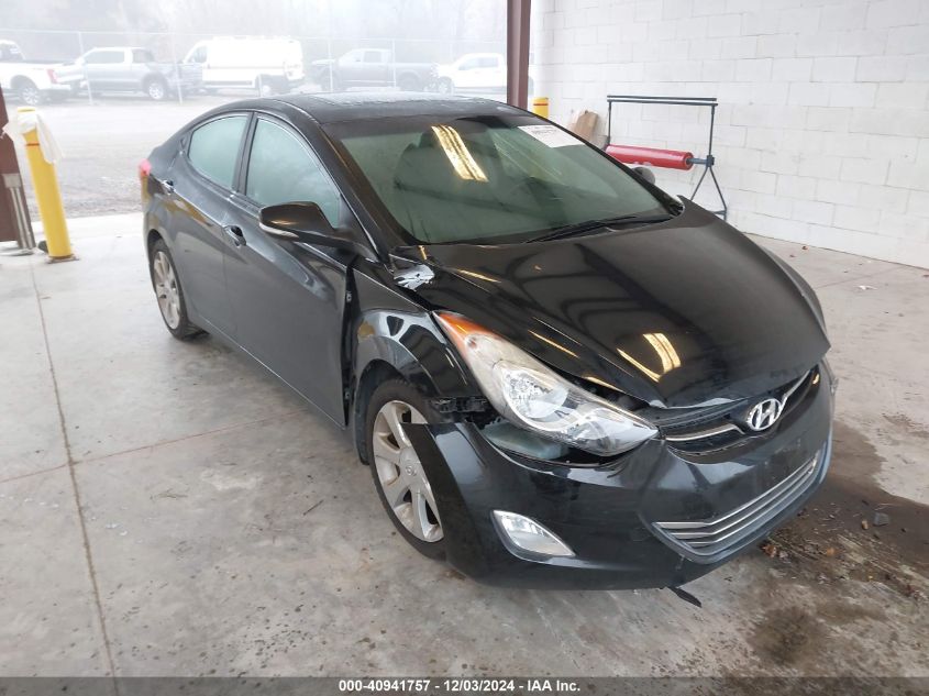 2013 HYUNDAI ELANTRA LIMITED #3035093596