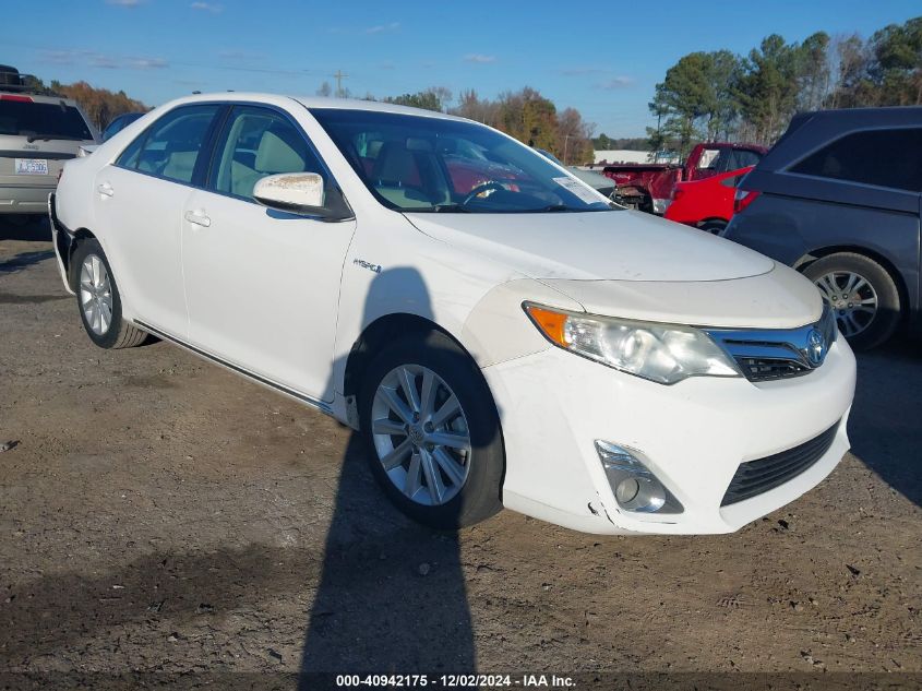 2014 TOYOTA CAMRY HYBRID XLE #3056068505