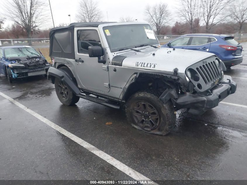 2017 JEEP WRANGLER WILLY WHEELER 4X4 #3035707677