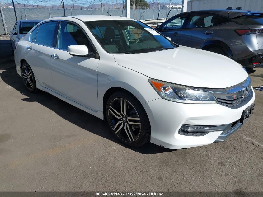 2017 HONDA ACCORD SPORT #3035093583