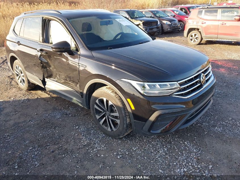 2022 VOLKSWAGEN TIGUAN 2.0T S #3034053365