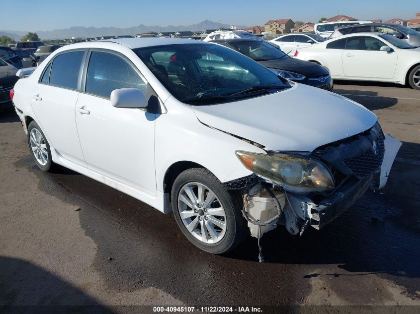 2009 TOYOTA COROLLA S #3036721996