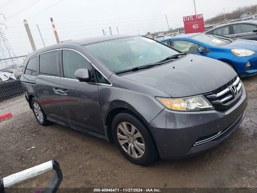 2016 HONDA ODYSSEY SE #3034053295