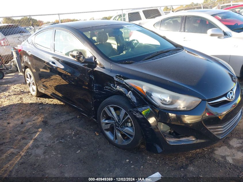 2015 HYUNDAI ELANTRA LIMITED #3034052535