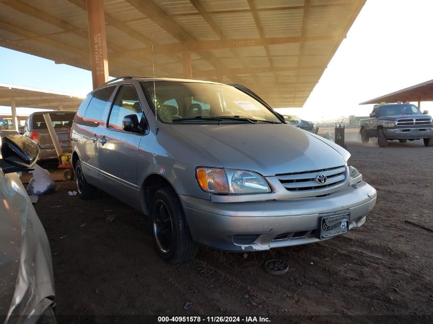 2003 TOYOTA SIENNA CE #3050086022