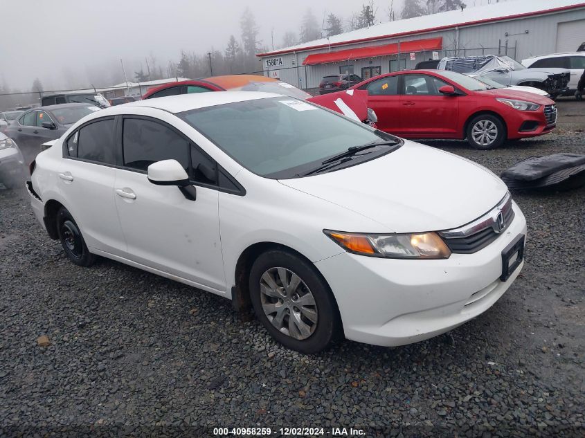 2012 HONDA CIVIC LX #3035093071