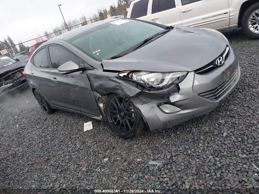 2013 HYUNDAI ELANTRA LIMITED #3035093064