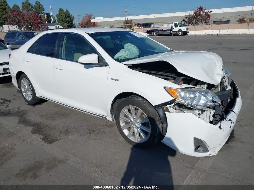 2012 TOYOTA CAMRY HYBRID XLE #3037532154