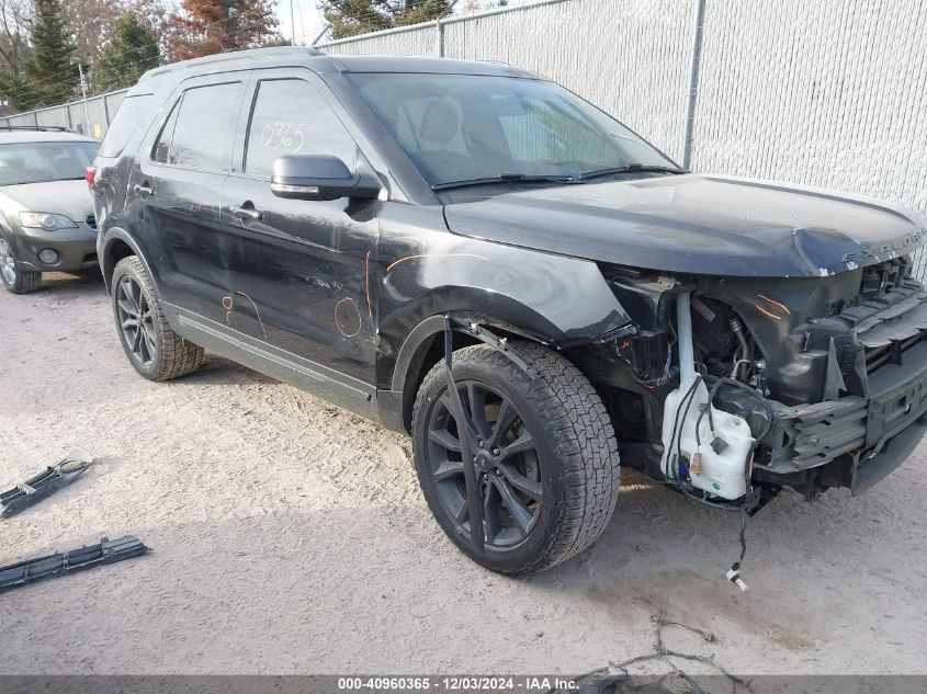 2019 FORD EXPLORER XLT #3035081277