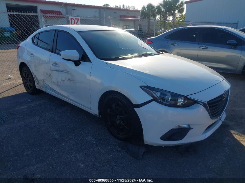 2016 MAZDA MAZDA3 I SPORT #3037524929