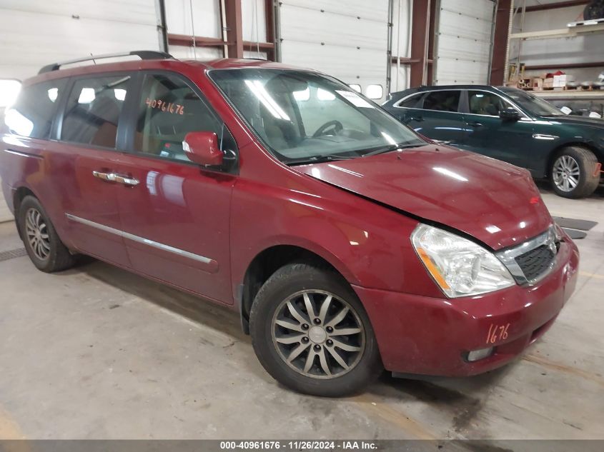 2012 KIA SEDONA EX #3037524919