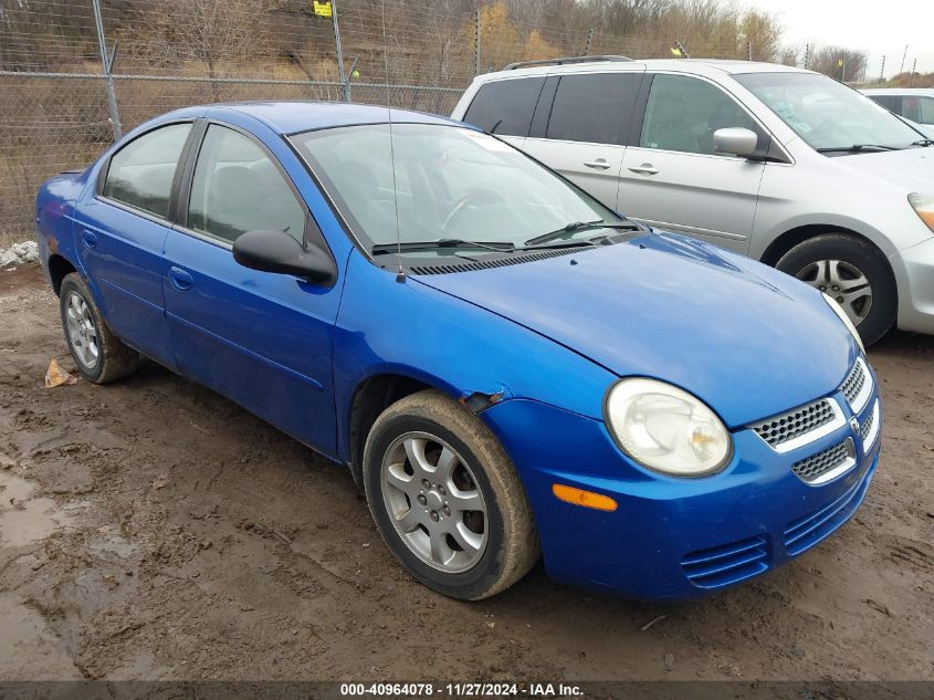 2005 DODGE NEON SXT #3056470842