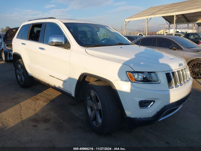 2015 JEEP GRAND CHEROKEE LIMITED #3035707917