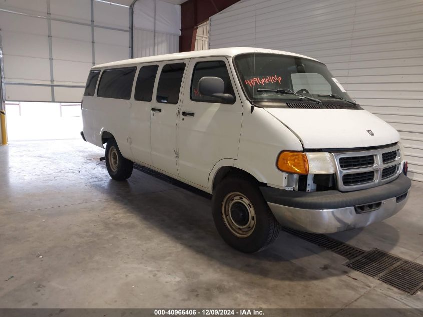 1998 DODGE RAM WAGON 3500 VALUE #3056475039