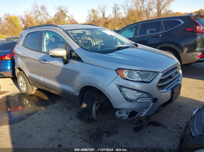 2018 FORD ECOSPORT SE #3034051784