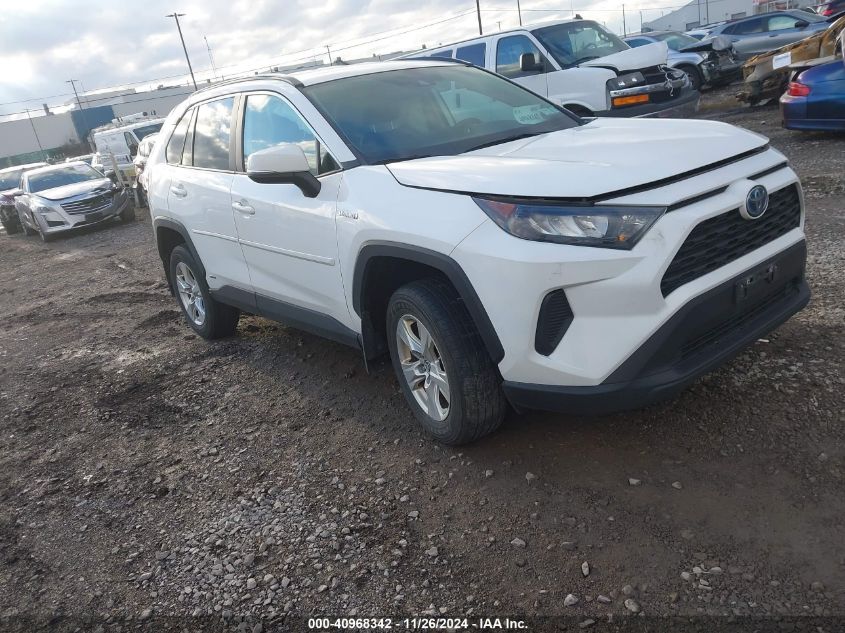 2021 TOYOTA RAV4 HYBRID LE #3056068369