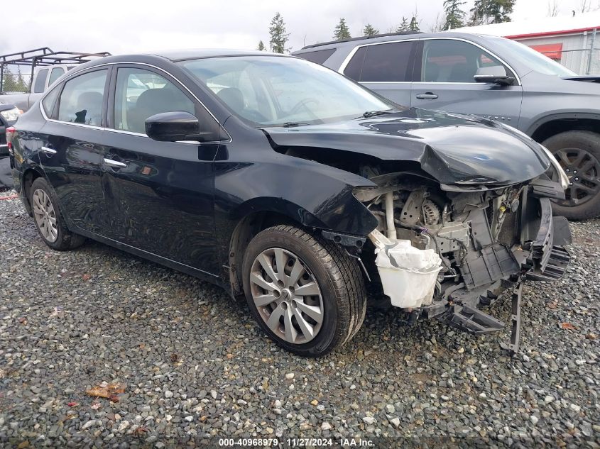 2015 NISSAN SENTRA S #3035093446