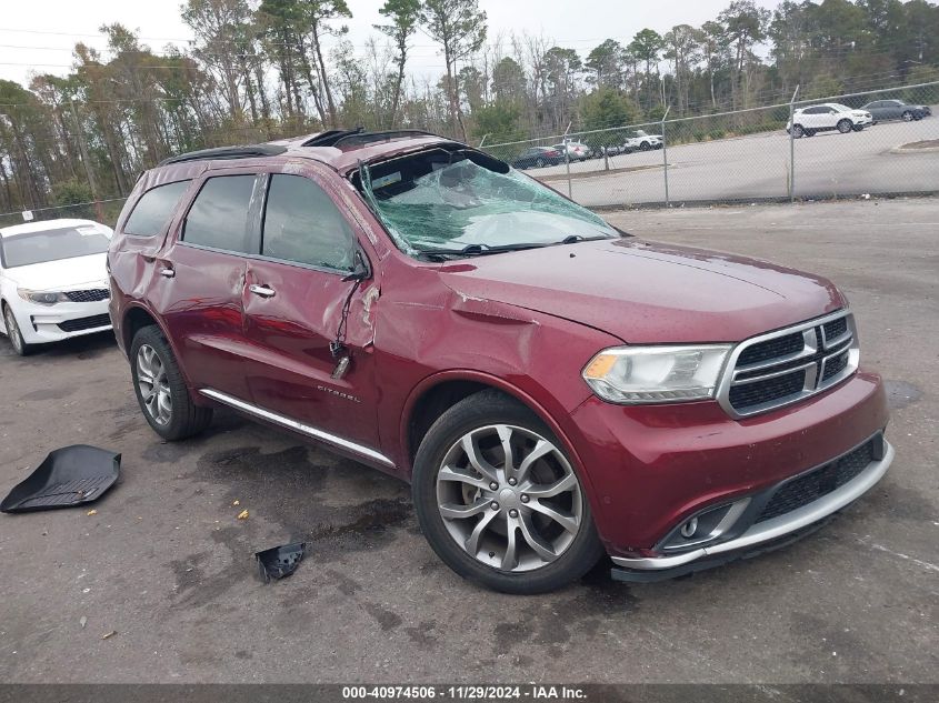 2018 DODGE DURANGO CITADEL ANODIZED PLATINUM RWD #3052073723